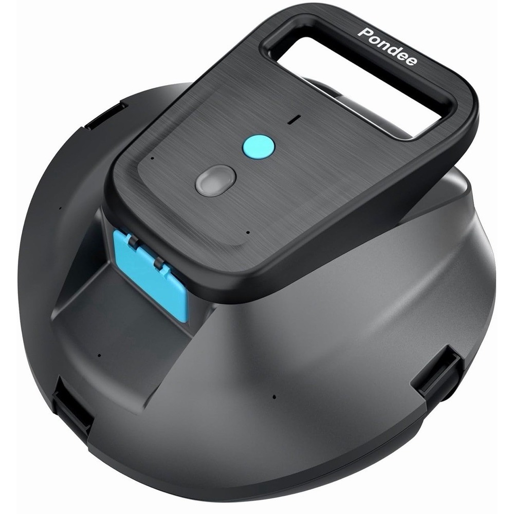 Pondee X1 Robotic Pool Vacuum, Cordless Pool Cleaner with 120-Min Runtime